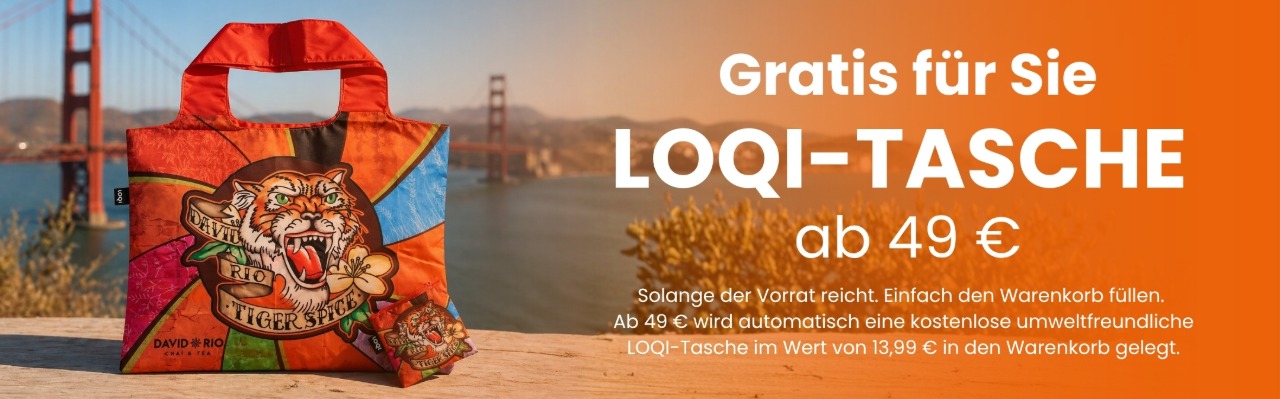 kostenlose hochwertige LOQI Tasche ab 49 Euro Einkaufswert