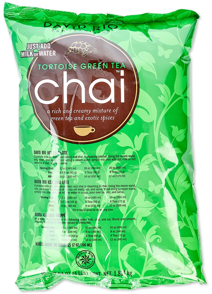 David Rio - Nachfüllbeutel - Tortoise Green Tea Chai (1814 g)
