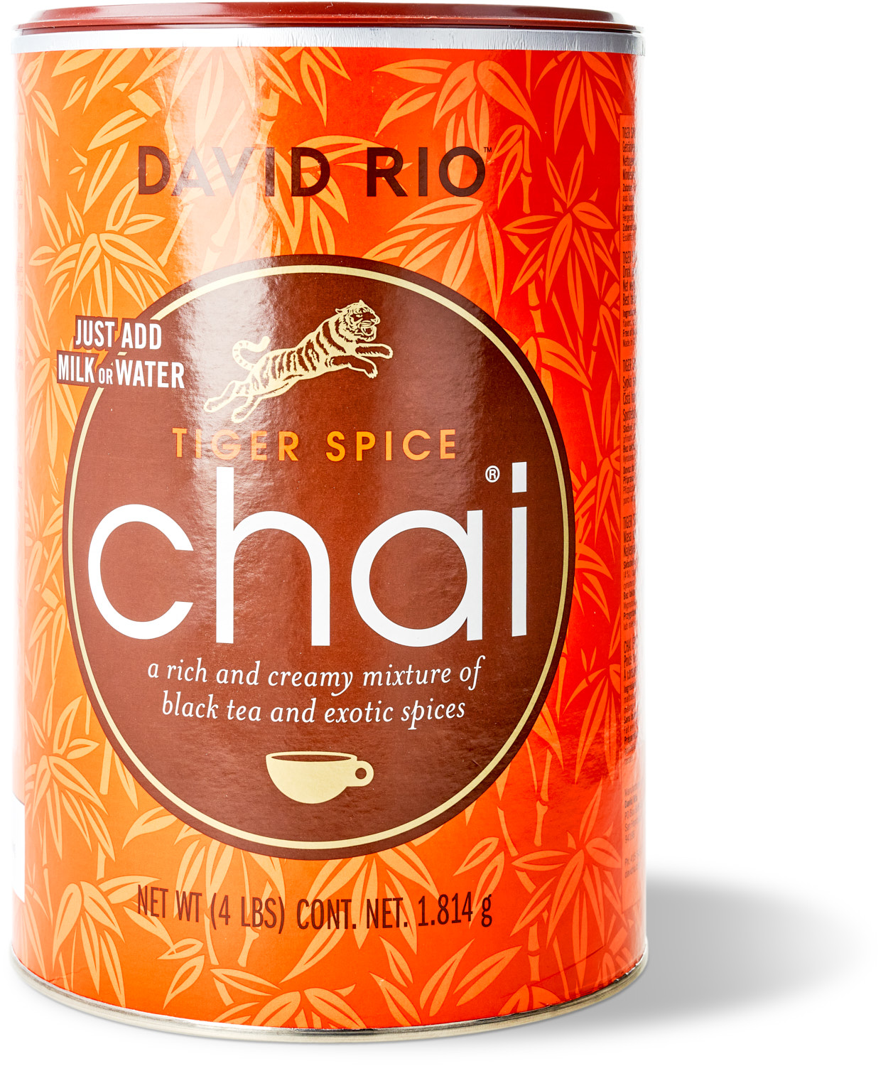 David Rio - Gastronomie - Tiger Spice Chai (1814g) EU David Rio - Gastronomie - Tiger Spice Chai (1814g) EU