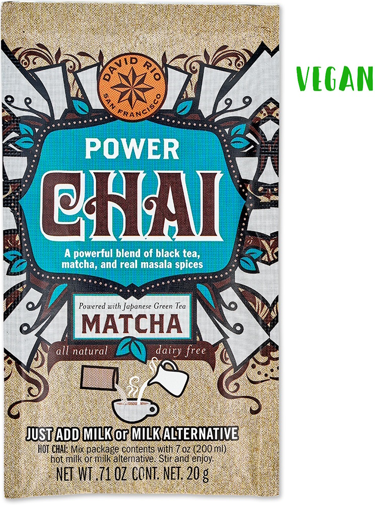 David Rio - Sachet - Power Chai Matcha *vegan* (20g) David Rio - Sachet - Power Chai Matcha *vegan* (20g)