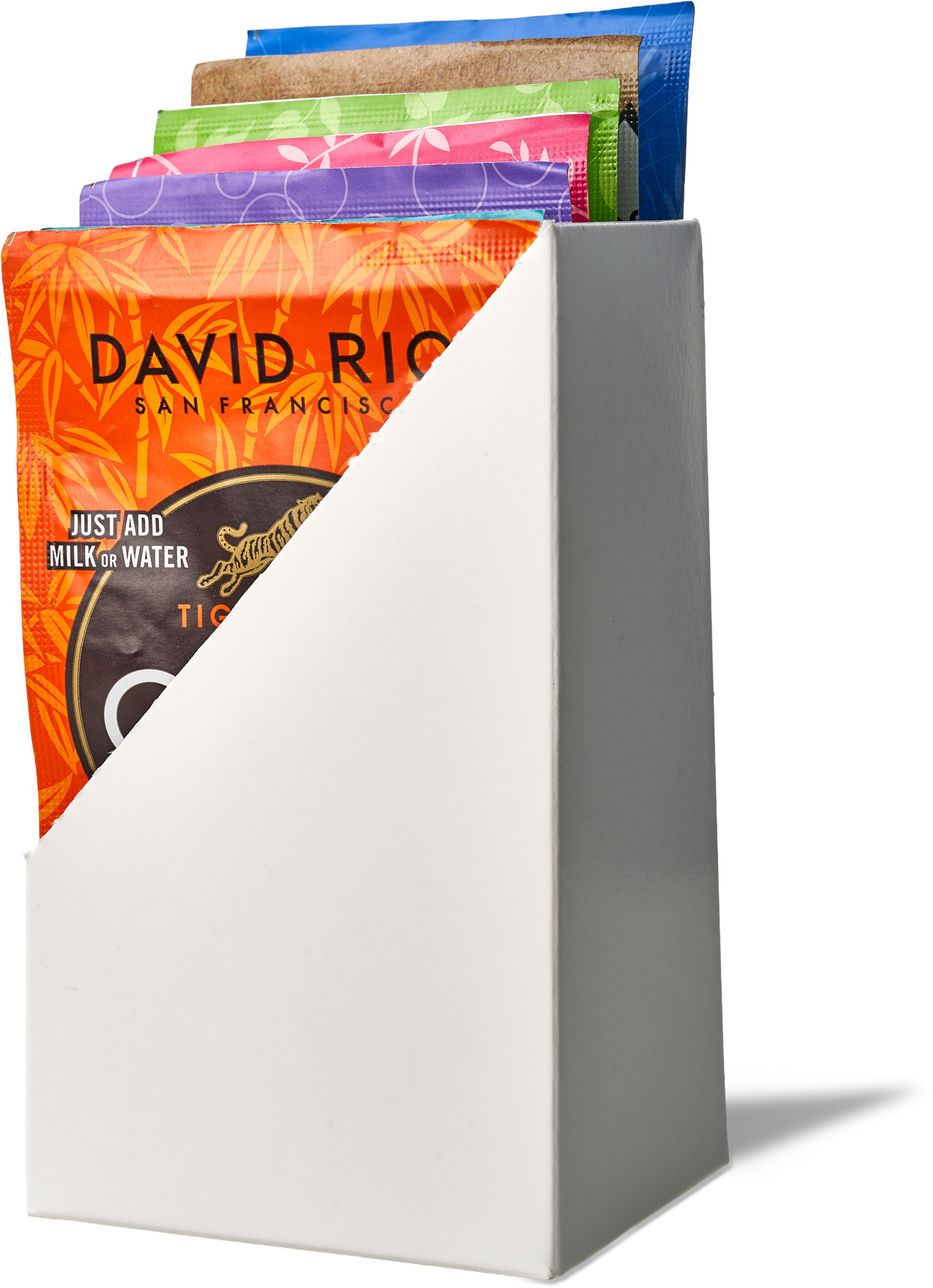 David Rio - Probierset Chai Latte - 7 Sorten im Portionsbeutel (168g)