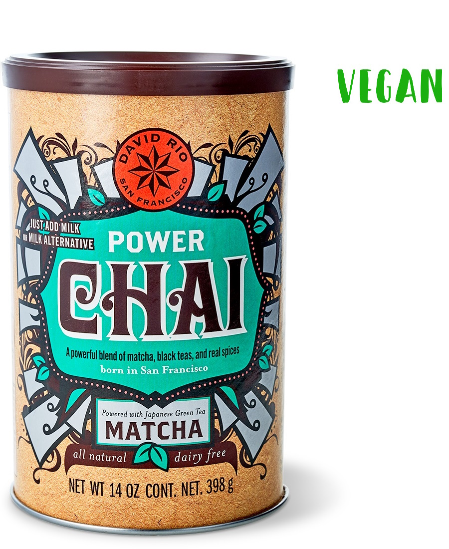 David Rio - Power Chai Matcha *vegan* (398 g) David Rio - Power Chai Matcha *vegan* (398 g)