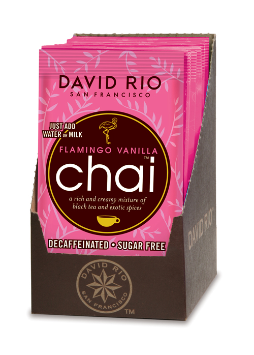 David Rio - Display - Flamingo Vanilla *decaf + zuckerreduziert* (12 x18g) David Rio - Display - Flamingo Vanilla *decaf + zuckerreduziert* (12 x18g)