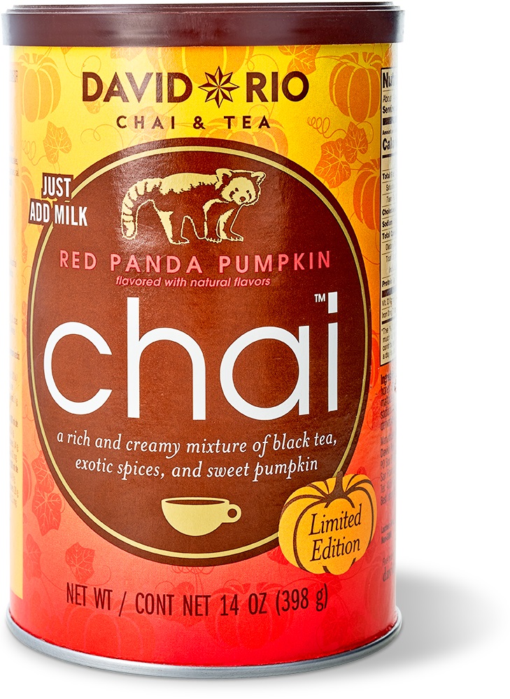 David Rio - Red Panda Pumpkin Chai (398 g) David Rio - Red Panda Pumpkin Chai (398 g)