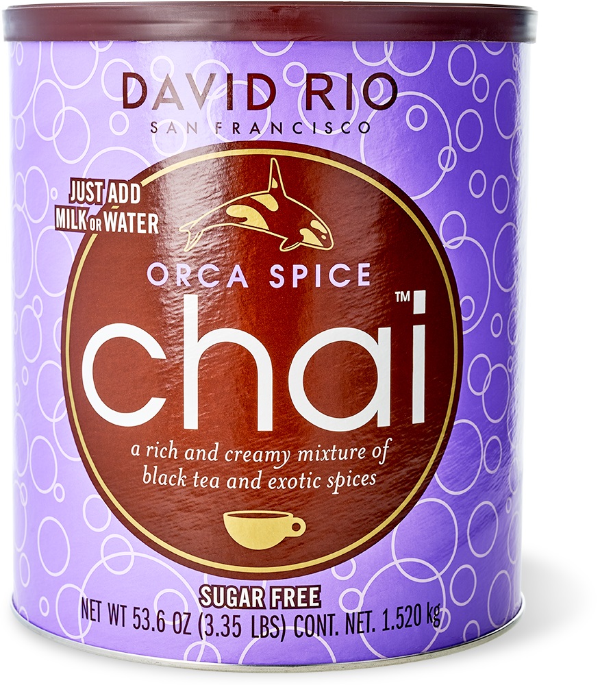 David Rio - Gastronomie - Orca Spice Chai *zuckerreduziert* (1520 g) David Rio - Gastronomie - Orca Spice Chai *zuckerreduziert* (1520 g)