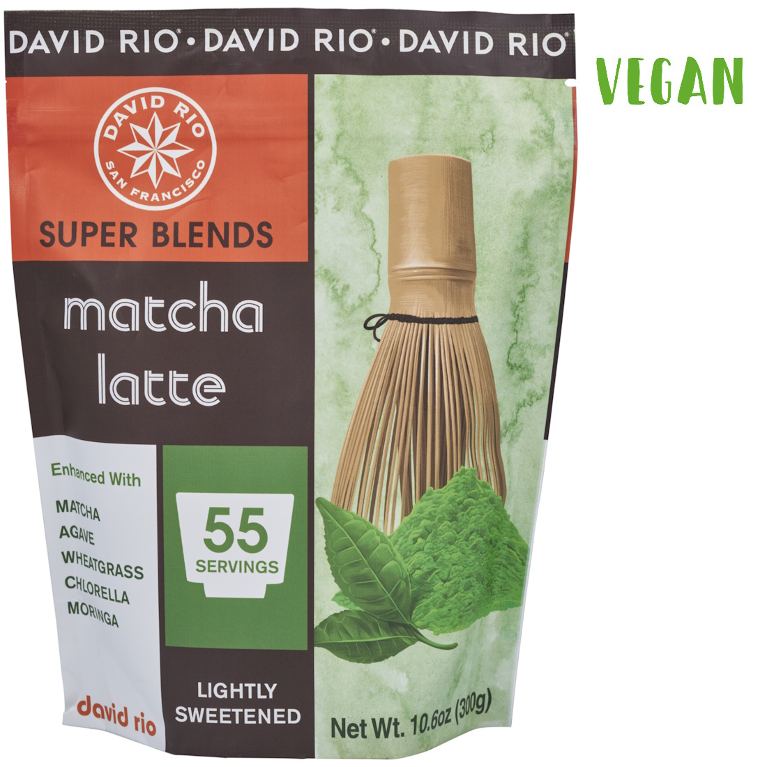 David Rio - Super Blends - Matcha Latte *vegan* (300g) David Rio - Super Blends - Matcha Latte *vegan* (300g)