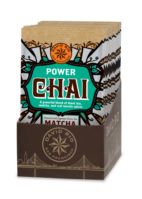 David Rio - Display - Power Chai Matcha *vegan* (12 x 20 g)