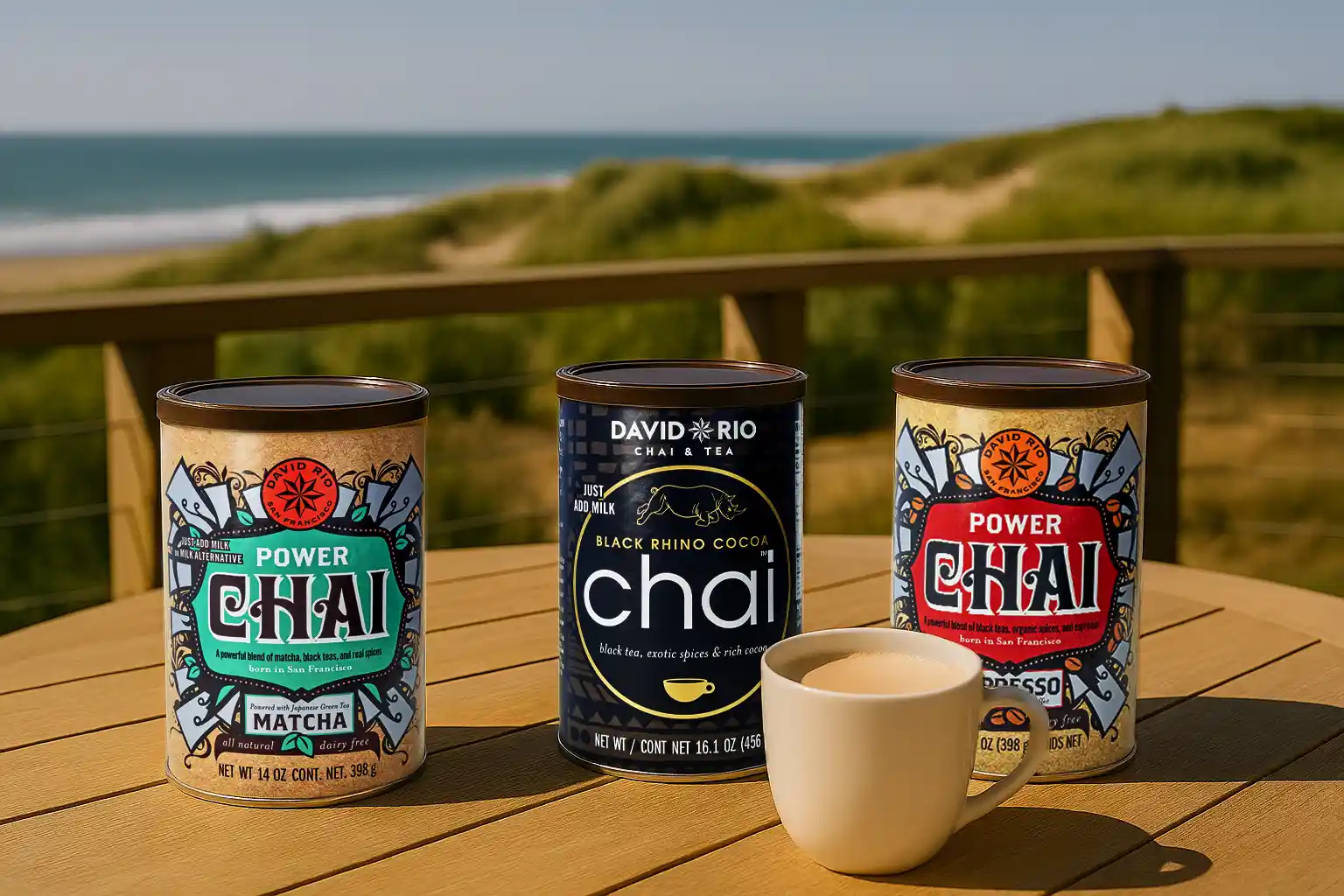 Discover David Rio Chai Tea spiced tea > buy online