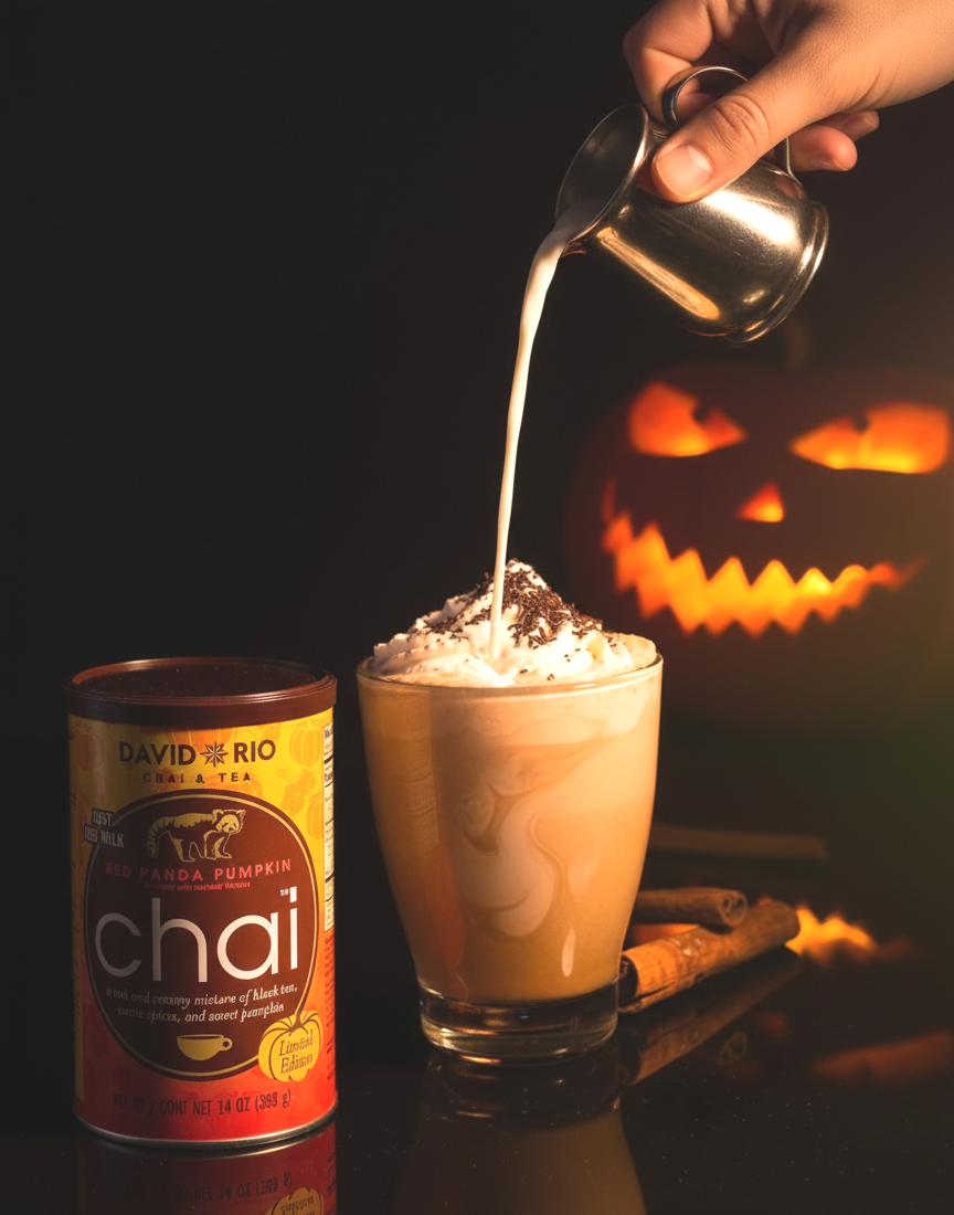 Halloween David Rio Red Panda Pumpkin Rezept