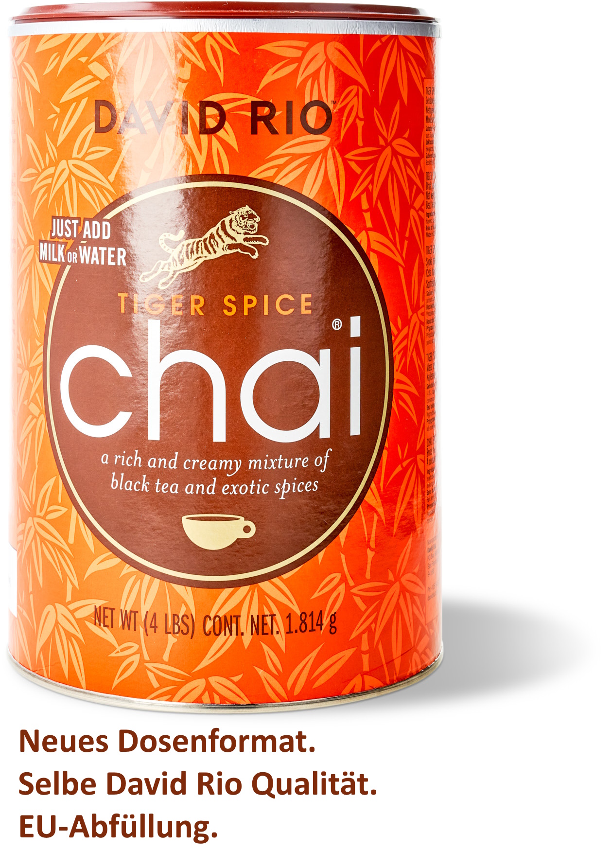 David Rio - Gastronomie - Tiger Spice Chai (1814g) EU David Rio - Gastronomie - Tiger Spice Chai (1814g) EU