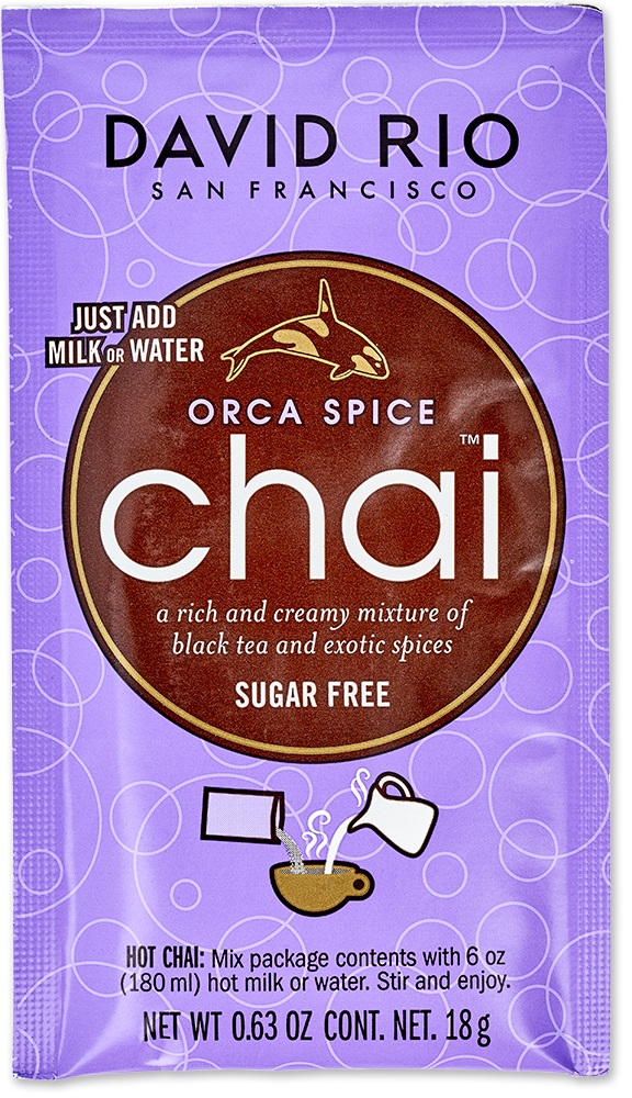 David Rio - Display - Orca Spice Chai *zuckerfrei* (12  x 18 g)